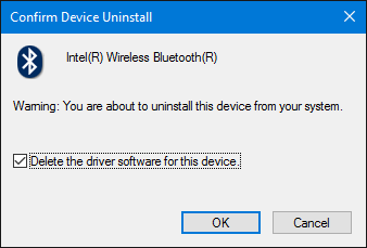 How To Remove Intel Bluetooth Driver